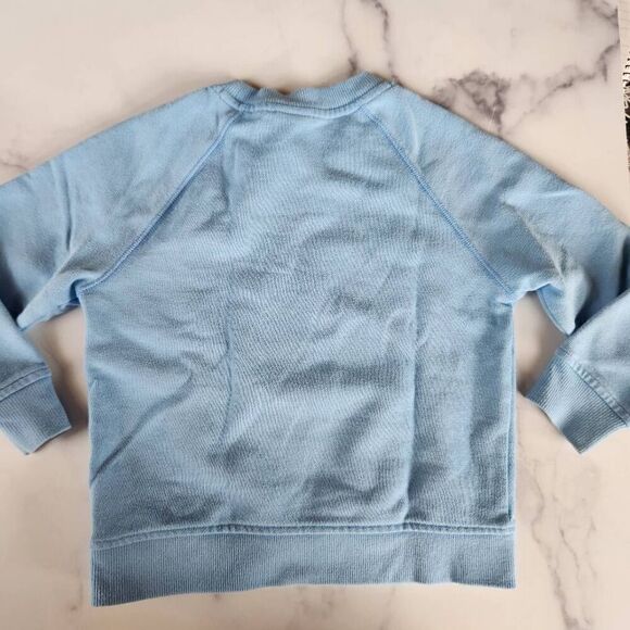Janie & Jack sailing crew light blue crewneck sweatshirt kids unisex 4 year 2002 - Picture 6 of 6
